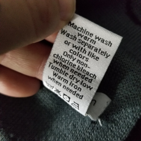 CALVIN KLEIN | two tone spellout knit scarf - Picture 4 of 4